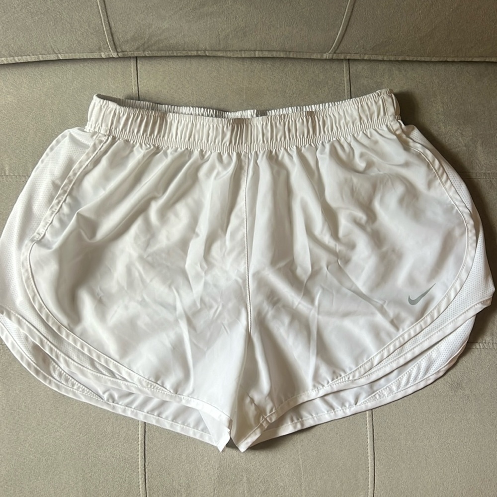 White Nike Shorts